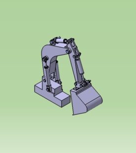 طراحی بیل مکانیکی