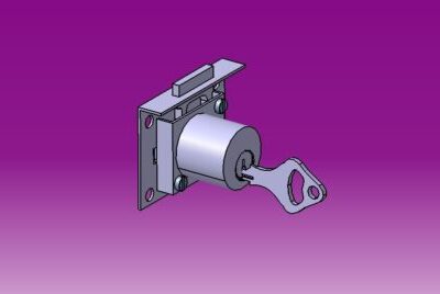 طراحی قفل کمدی