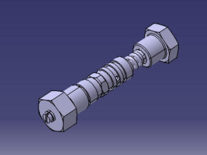 طراحی پمپ روغن با کتیا