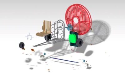 طراحی پاراگلایدر (پاراموتور) با کتیا