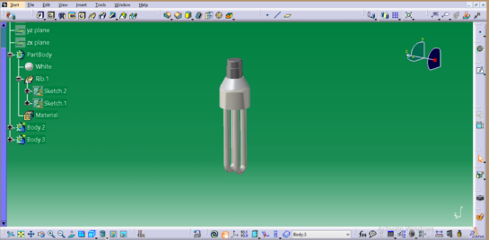 طراحی لامپ کم مصرف