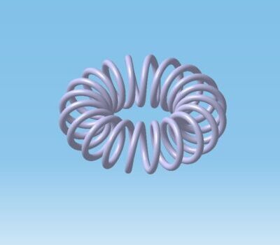 طراحی فنر حلقه ای بسته با کتیا