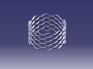 طراحی فنر فشاری موجی شکل