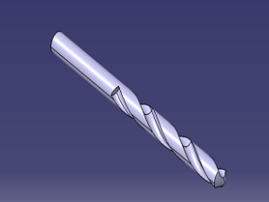 آموزش طراحی مته با کتیا