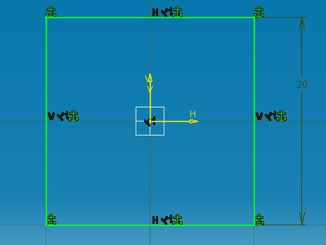 رنگ سبز تیره در نرم افزار کتیا