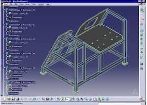 Stracture Design کتیا Catia آموزش